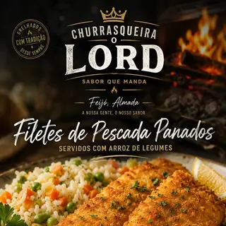 Filetes de pescada panados 1 Dose