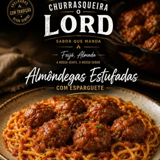 Almôndegas de peru estufadas 1 dose