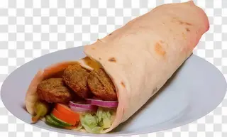 Durum Falafel (Vegetariano)