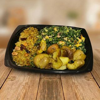 Menu Bacalhau com Broa