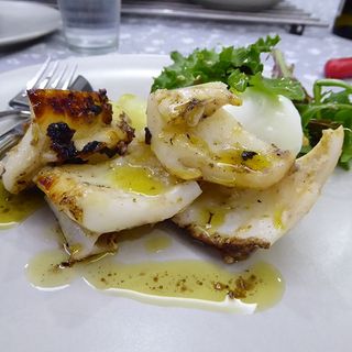 Choquinho Assado na Brasa