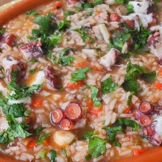 Arroz de polvo 2 pessoas
