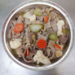 Lombinhos na Frigideira com Ovos Mexidos