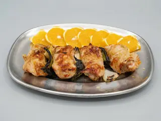 Espetada de Peru com Bacon