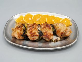 Espetada de Peru com Bacon