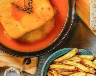 Menu duas francesinhas