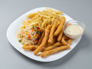 Tiras pota panadas Dose (2pessoas)