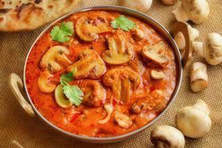 Chicken & Mushroom Curry 