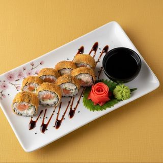SALMON HOT ROLL 8 Peças