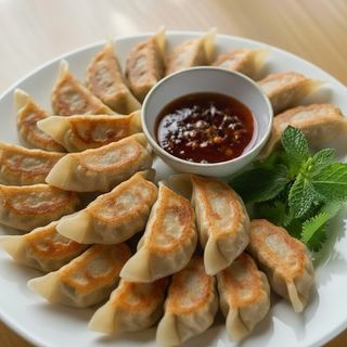 Dumpling camarão frito (10 pecas)