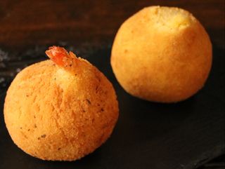 Coxinha XXL de camarão 