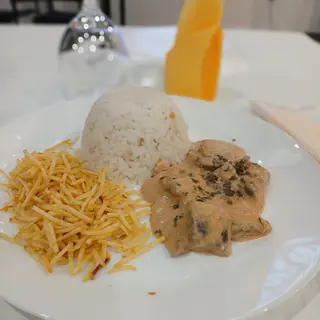 Estrogonofe de Carne