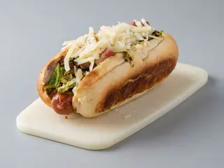 Cachorro quente Vegetariano