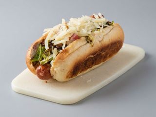 Cachorro quente Vegetariano