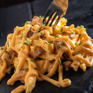 Batatas W/ Bacon e Cheddar