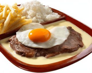 Menu Bitoque Simples com Molho Manteiga
