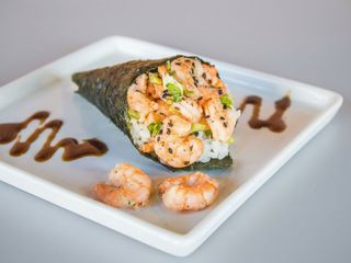 Temaki camarão