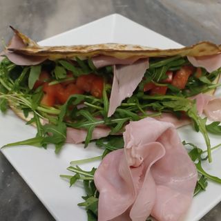 Piadina Fiambre & Cogumelos