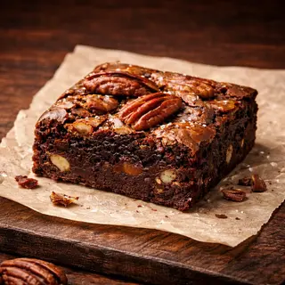 Brownie de Chocolate e noz pecan
