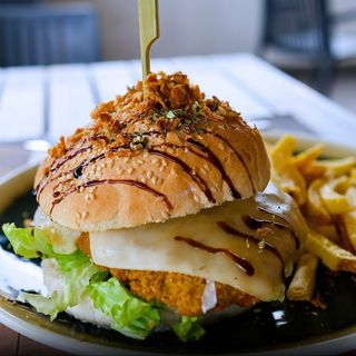 Hambúrguer de Frango