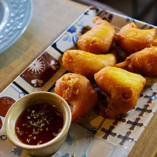 Camarões em Polme de Batata