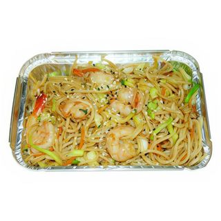 Massa saltada com Gambas(B10)