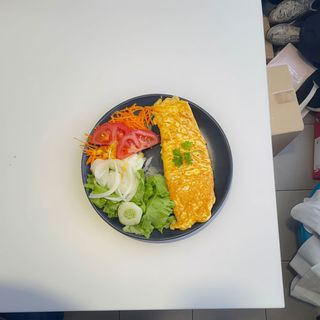 Omelete de presunto