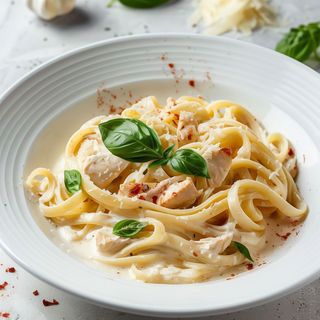 Fusilli com Frango