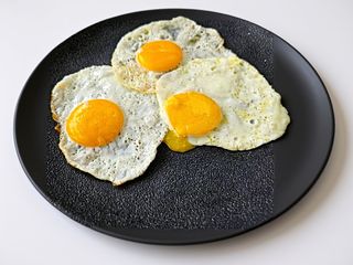 Ovos Fritos com Bacon