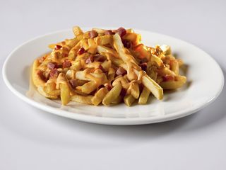 Batata Frita Bacon e Queijo