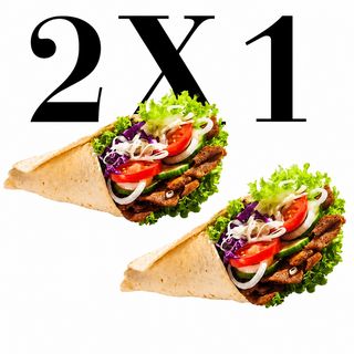 Durum Kebab - 2 por 1