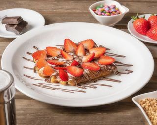 Waffle Liège Nutella Grega