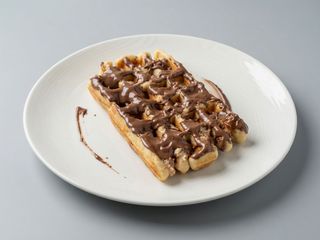 Waffle Bruxelas Kinder Milka
