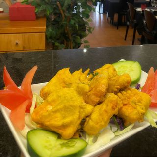 Pakora de Queijo/Paneer Pakora