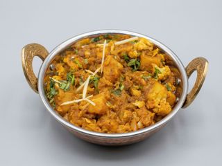  Batata couve-flor/Aloo Gobi
