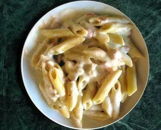 Penne à Carbonara