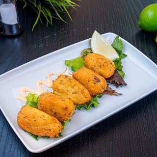 Pasteis de Bacalhau .