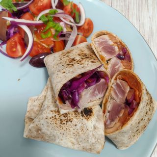 Wrap de Bife de Atum dos Açores