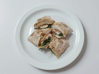 Wrap de Bife de Frango