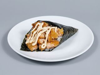 Temaki de Salmão Crispy