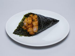 Temaki de Camarão Tempura