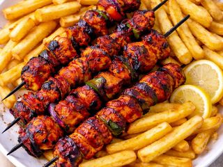 Chicken Tikka com batatas