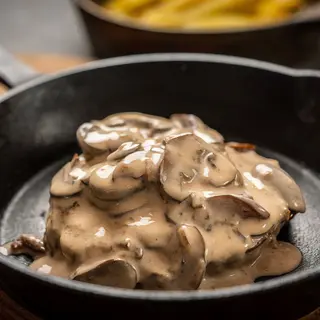 Bife de Cogumelos