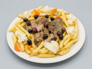Rejão no prato