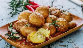 Batatas no Forno com Orégão