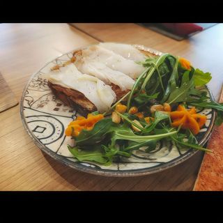 Bruschetta de Bacalhau Fumado