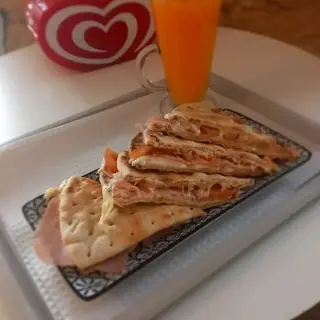 Tosta Camponesa em Pão Escandinavo