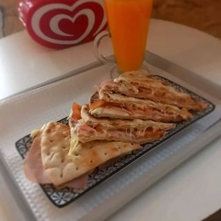 Tosta Camponesa em Pão Escandinavo