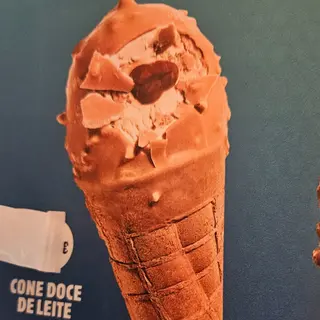 Cone doce leite
