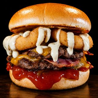 Onion Bulls + Batata Frita